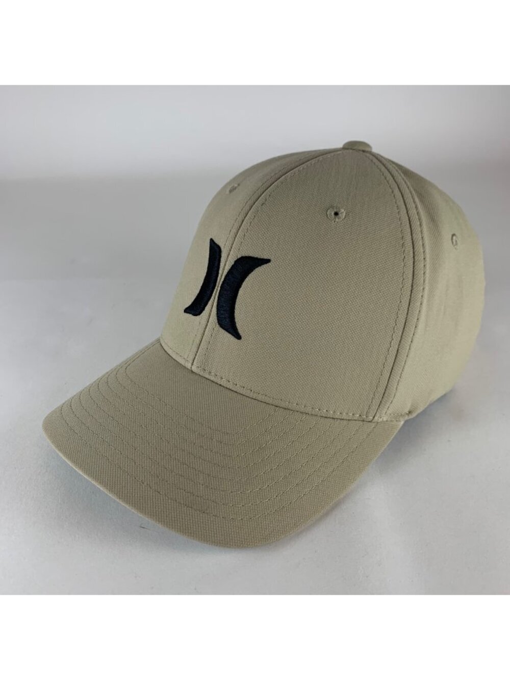 Hurley Mens Beige Stretch Fitted Hat Mens S/M
